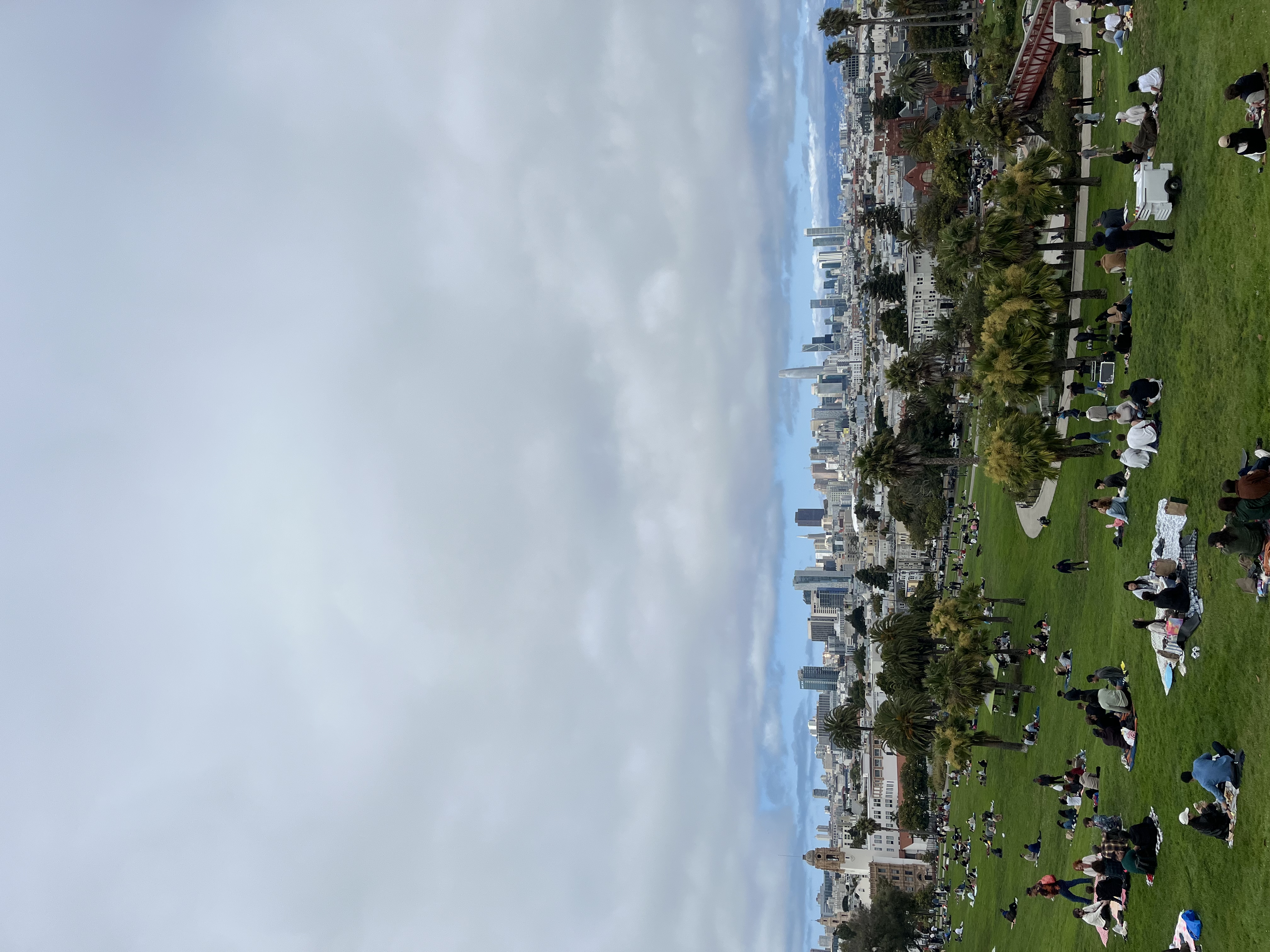 SF からの市街の眺め